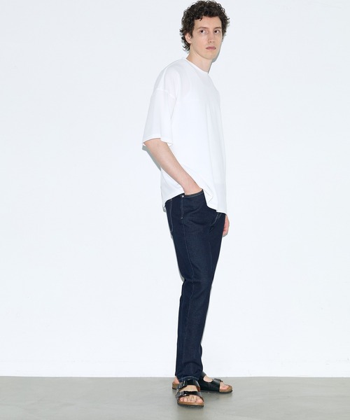 coca(coca)(コカ)の「ストレッチデニム5ポケットスキニーパンツ(デニムパンツ・メンズ・インディゴブルー/ブラック/ライトブルー・L/M/XL)」の12枚目の写真