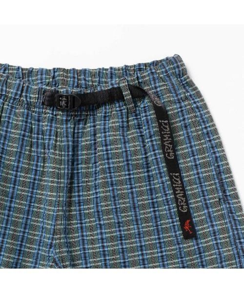 Kinetics（キネティクス）の「Gramicci O.G. G-SHORT SEERSUCKER PLAID（グラミチ O.G. Gショーツ シアサッカー プレイド）（その他パンツ・メンズ・ブルー系・X-LARGE/LARGE/MEDIUM/XX-LARGE）」の4枚目の写真
