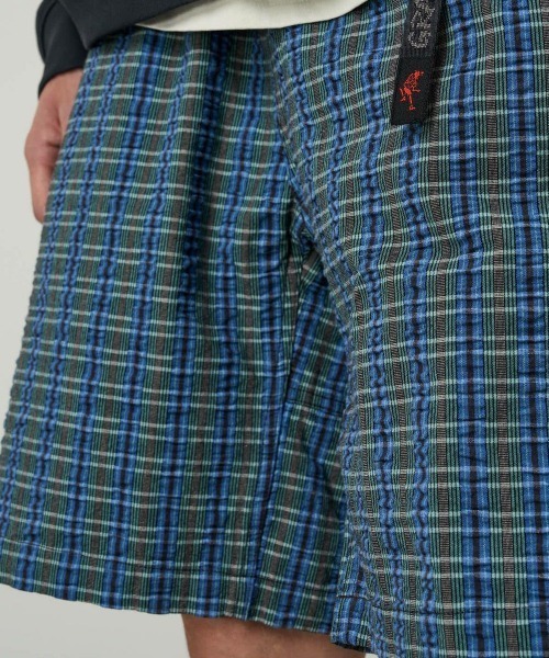 Kinetics（キネティクス）の「Gramicci O.G. G-SHORT SEERSUCKER PLAID（グラミチ O.G. Gショーツ シアサッカー プレイド）（その他パンツ・メンズ・ブルー系・X-LARGE/LARGE/MEDIUM/XX-LARGE）」の11枚目の写真