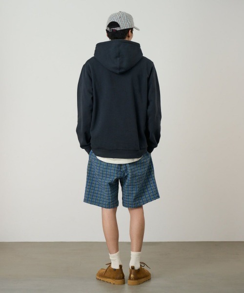 Kinetics（キネティクス）の「Gramicci O.G. G-SHORT SEERSUCKER PLAID（グラミチ O.G. Gショーツ シアサッカー プレイド）（その他パンツ・メンズ・ブルー系・X-LARGE/LARGE/MEDIUM/XX-LARGE）」の7枚目の写真