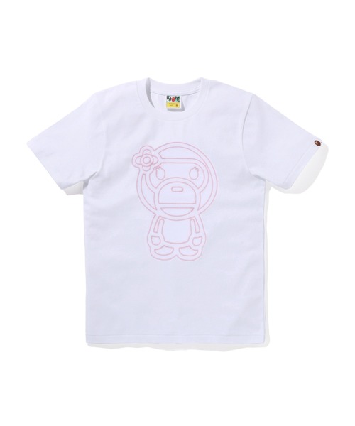 CHAIN STITCH BABY LISA TEE（Tシャツ/カットソー）｜A BATHING APE