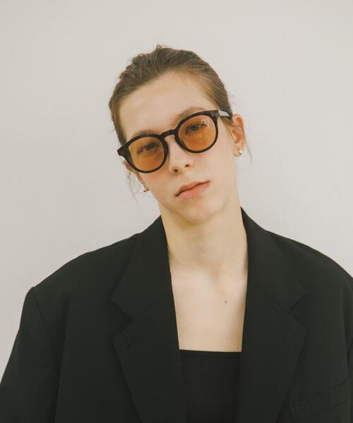 URBAN RESEARCH(アーバンリサーチ)の「decor『デコール』 EYEWEAR BOSTON SUN(メガネ・レディース・ブラウン系その他/ブラック・-)」の3枚目の写真