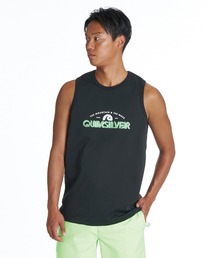 QUIKSILVER メンズ EV CORPO CLASSIC TANK タンクトップ 接触冷感 速乾 UPF50+ ストレッチ<NATURE TECH>【2026年夏モデル】