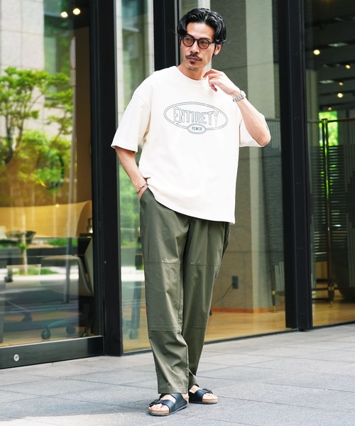 jiggys shop(ジギーズショップ)の「ダブルニー テーパード ワイド イージーパンツ(その他パンツ・メンズ・ブラック/ベージュ/グレー/カーキ・MEDIUM/LARGE/X-LARGE)」の13枚目の写真