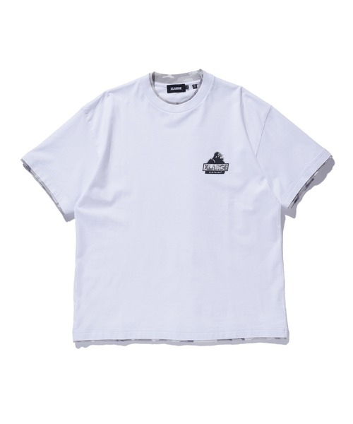 XLARGE（エクストララージ）の「CAMO SLANTED OG S/S TEE（Tシャツ/カットソー・メンズ・ホワイト/ブラック/ネイビー・XL/L/M/S）」の11枚目の写真