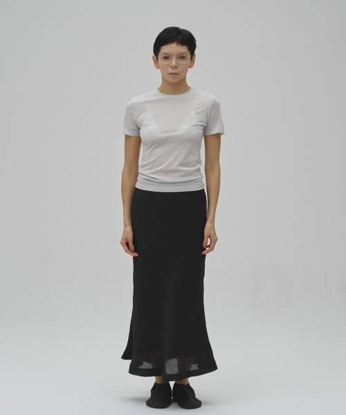 TODAYFUL(トゥデイフル)の「Soft Mesh T-shirts(Tシャツ/カットソー・レディース・ホワイト/ダークブラウン/ミント・FREE)」の11枚目の写真