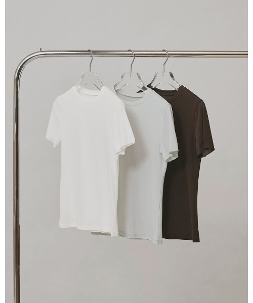 TODAYFUL(トゥデイフル)の「Soft Mesh T-shirts(Tシャツ/カットソー・レディース・ホワイト/ダークブラウン/ミント・FREE)」の7枚目の写真
