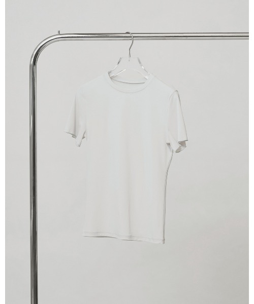 TODAYFUL(トゥデイフル)の「Soft Mesh T-shirts(Tシャツ/カットソー・レディース・ホワイト/ダークブラウン/ミント・FREE)」の5枚目の写真