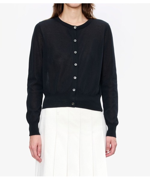 A.P.C.（アーペーセー）の「CARDIGAN CAMILA（カーディガン/ボレロ・レディース・ブラック・M）」の4枚目の写真