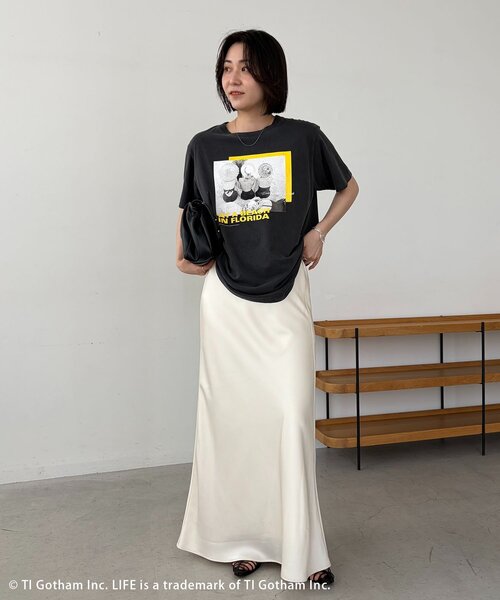 CAPRICIEUX LE'MAGE(カプリシューレマージュ)の「〈GOOD ROCK SPEED〉FLORIDA PHOTO Tシャツ(Tシャツ/カットソー・レディース・ブラック・FREE)」の3枚目の写真