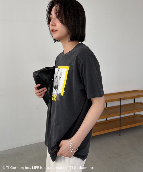 CAPRICIEUX LE'MAGE(カプリシューレマージュ)の「〈GOOD ROCK SPEED〉FLORIDA PHOTO Tシャツ(Tシャツ/カットソー・レディース・ブラック・FREE)」の6枚目の写真