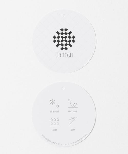EKAL(エカル)の「『UR TECH ひやサラクール』メッシュレイヤードTシャツ(Tシャツ/カットソー・メンズ・ホワイト/ブラック・MEDIUM/LARGE)」の14枚目の写真