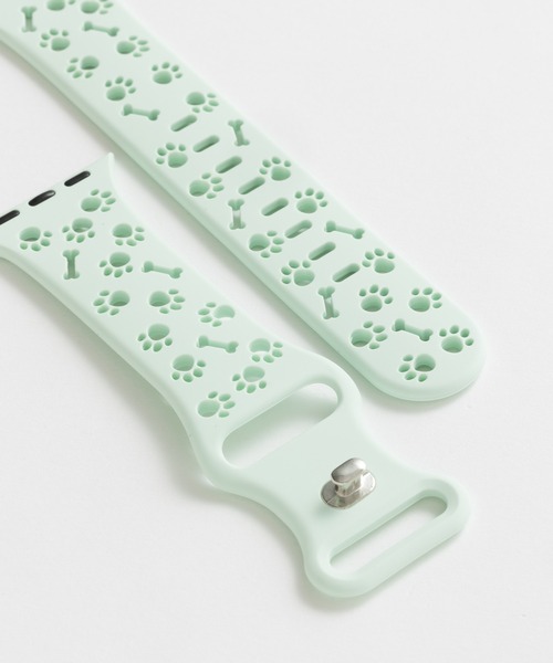 emonique(エモニーク)の「シリコン製 肉球 アップルウォッチバンド Apple Watch バンド【38mm/40mm/41mm 対応】(デジタル腕時計・レディース・ピンク/ミント/ブラック/ホワイト/プラチナム/ベージュ系・38)」の10枚目の写真