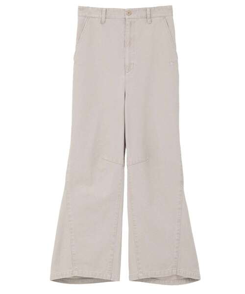 CONVERSE TOKYO(コンバーストウキョウ)の「VINTAGE-LIKE BARREL LEG PANTS(その他パンツ・レディース・ベージュ/ブラック・SMALL/MEDIUM)」の3枚目の写真