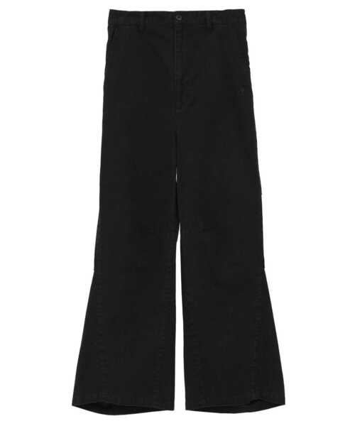 CONVERSE TOKYO(コンバーストウキョウ)の「VINTAGE-LIKE BARREL LEG PANTS(その他パンツ・レディース・ベージュ/ブラック・SMALL/MEDIUM)」の4枚目の写真
