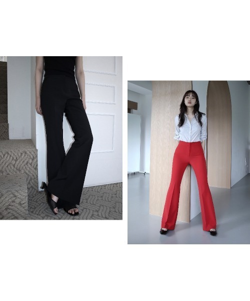 CladdA(クラタ)の「MAXI OVER SLACKS, BLACK(スラックス・レディース・ブラック・MEDIUM)」の3枚目の写真