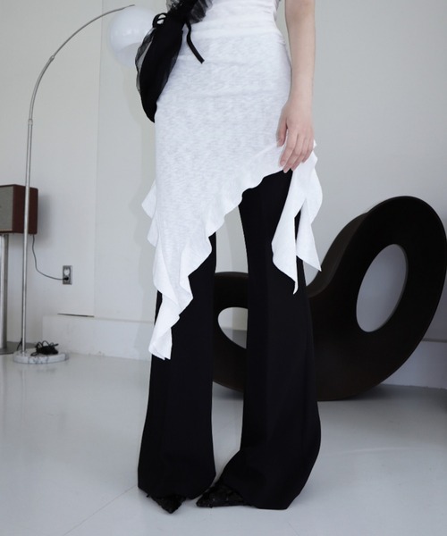 CladdA(クラタ)の「MAXI OVER SLACKS, BLACK(スラックス・レディース・ブラック・MEDIUM)」の6枚目の写真