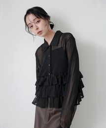 VIVIANO（ヴィヴィアーノ）の「＜VIVIANO＞チュール ドッキング