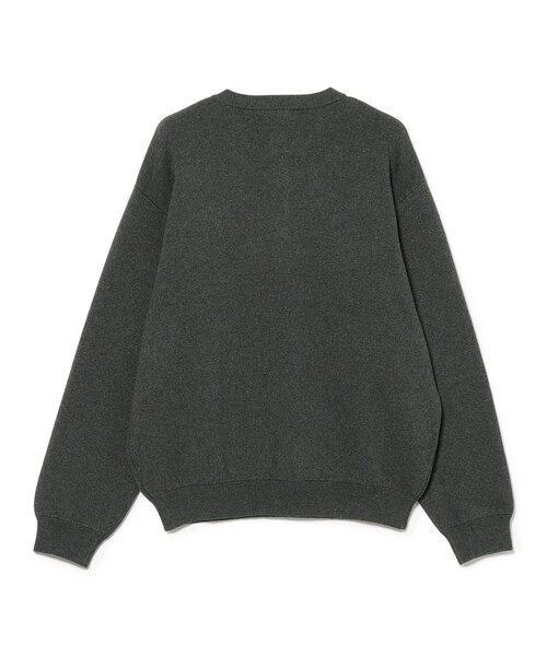 BEAMS HEART(ビームスハート)の「スウェットライク ヘンリーネック ニット(ニット/セーター・メンズ・グリーン/チャコールグレー・SMALL/MEDIUM/LARGE)」の10枚目の写真