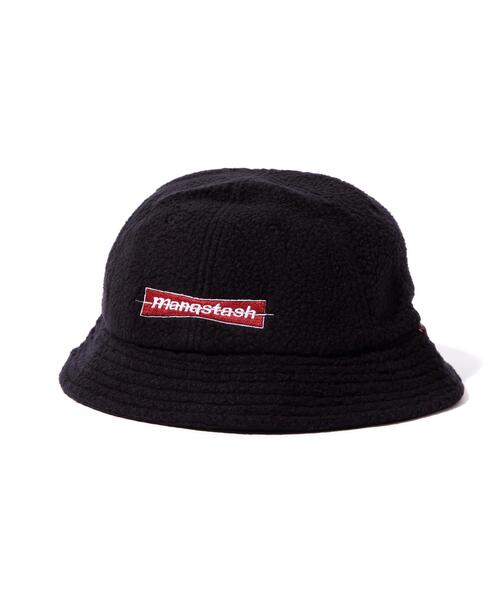 MANASTASH(マナスタッシュ)の「MANASTASH/マナスタッシュ/MANASTASH POLARTEC HAT(ハット・メンズ・オリーブ系/ブラック/ブラウン・F)」の1枚目の写真