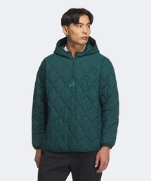 adidas Golf（アディダスゴルフ）の「クォータージップ中わた入りプルオーバー長袖  / ハーフジップ 【adidas Golf/アディダスゴルフ】（ダウンジャケット/コート）」