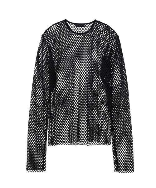 JOHN LAWRENCE SULLIVAN（ジョンローレンスサリバン）の「MESH PULLOVER（Tシャツ/カットソー・メンズ・シルバー/ブラック・SMALL/MEDIUM）」の3枚目の写真