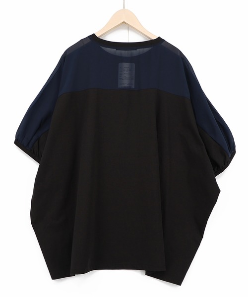 iS ScoLar(イズスカラー)の「562257:スカーフ柄アップリケプルオーバー(Tシャツ/カットソー・レディース・アイボリー/ブラック/チャコールグレー・M)」の15枚目の写真