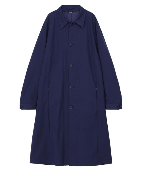 ZUCCa(ズッカ)の「T/C WORK TWILL / コート(その他アウター・レディース・ネイビー・XL/M size)」の2枚目の写真