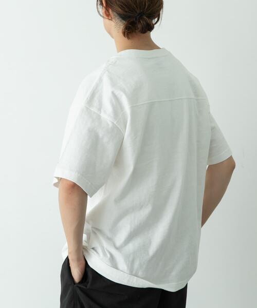 Russell Athletic(ラッセルアスレティック)の「『別注』Russell Athletic×Sonny Label ナンバリングショートスリーブTシャツ(Tシャツ/カットソー・メンズ・ブルー/ホワイト系その他/オフホワイト・MEDIUM/LARGE)」の8枚目の写真