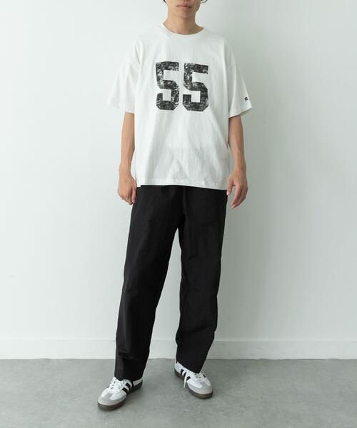 Russell Athletic(ラッセルアスレティック)の「『別注』Russell Athletic×Sonny Label ナンバリングショートスリーブTシャツ(Tシャツ/カットソー・メンズ・ブルー/ホワイト系その他/オフホワイト・MEDIUM/LARGE)」の9枚目の写真