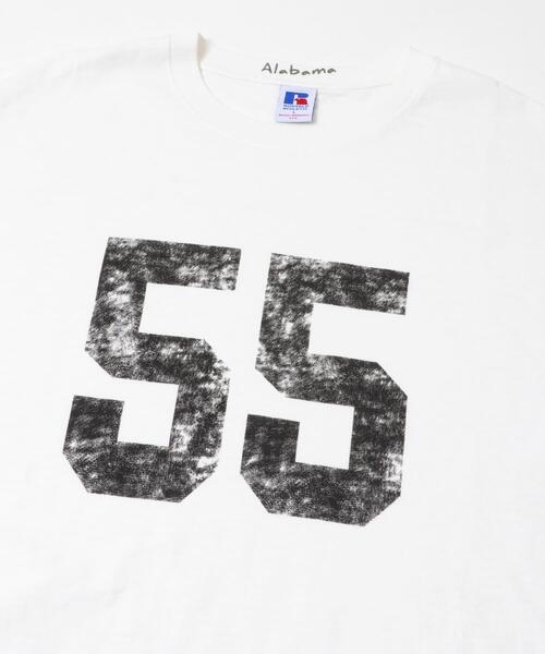Russell Athletic(ラッセルアスレティック)の「『別注』Russell Athletic×Sonny Label ナンバリングショートスリーブTシャツ(Tシャツ/カットソー・メンズ・ブルー/ホワイト系その他/オフホワイト・MEDIUM/LARGE)」の12枚目の写真