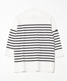SAINT JAMES（セントジェームス）の「ボーダー柄7分袖Tシャツ（Tシャツ/カットソー）」
