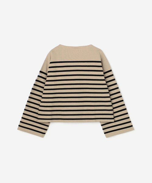 ORCIVAL(オーシバル)の「ORCIVAL | ラッセル ボートネック ワイドセーラーTシャツ WOMEN(Tシャツ/カットソー・レディース・ブラック系その他/ベージュ系その他/ブラウン系その他・1)」の5枚目の写真