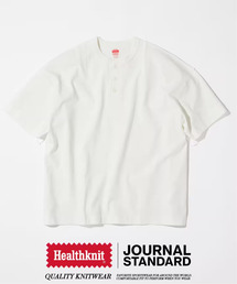 Healthknit / ヘルスニット 別注 ヘンリーネックTシャツ
