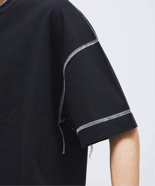 Healthknit（ヘルスニット）の「Healthknit / ヘルスニット 別注 ヘンリーネックTシャツ（Tシャツ/カットソー・メンズ・ネイビー/ホワイト/ブラック/ホワイト×ホワイト・MEDIUM/LARGE）」の16枚目の写真