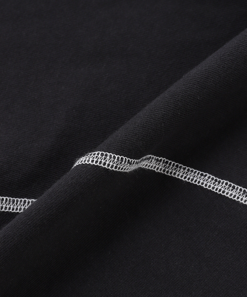 Healthknit（ヘルスニット）の「Healthknit / ヘルスニット 別注 ヘンリーネックTシャツ（Tシャツ/カットソー・メンズ・ネイビー/ホワイト/ブラック/ホワイト×ホワイト・MEDIUM/LARGE）」の20枚目の写真