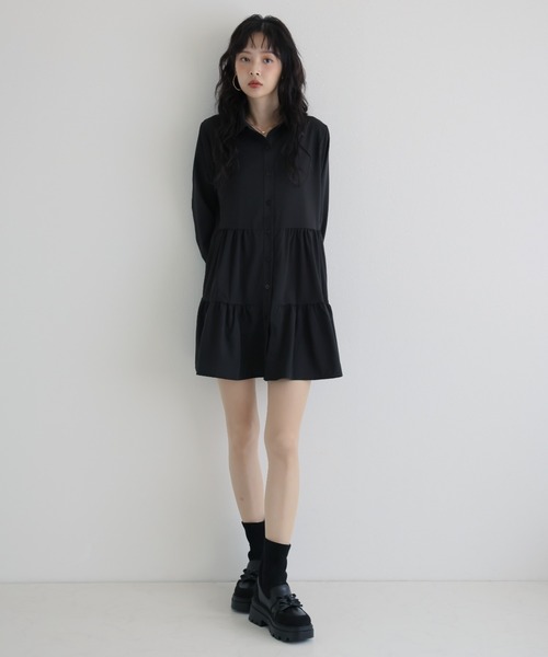VIVIAN(ヴィヴィアン)の「厚底ダブルリボンドッキングローファーブーツ ZOZOTOWN+オフィシャルサイト限定商品(ブーツ・レディース・ブラック/ダークブラウン・S/L/M)」の18枚目の写真