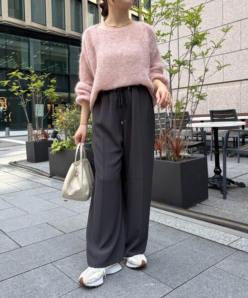 Jena espace merveilleux(ジェナ エスパスメルヴェイユ)の「モヘア混ニット(ニット/セーター・レディース・グレー/ピンク/ベージュ・FREE)」の18枚目の写真