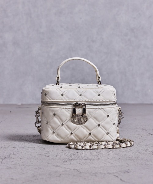 ZOZO限定！！】ラインストーンキルティングBAG（ショルダーバッグ