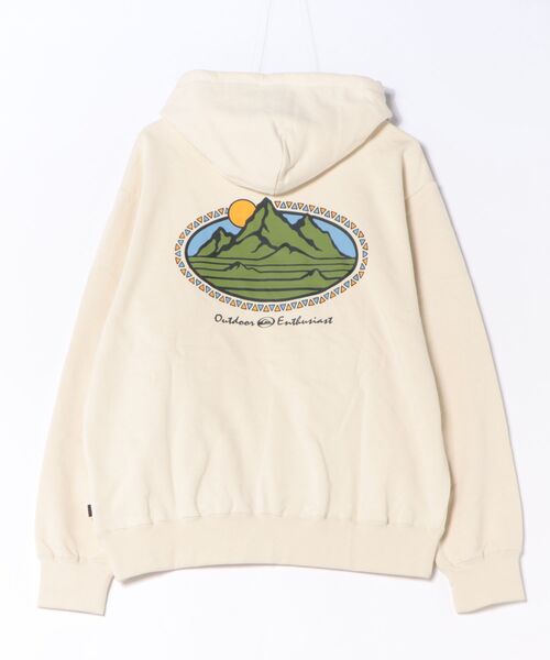 Quiksilver(クイックシルバー)の「QUIKSILVER メンズ MOUNTAIN LOVERS SWEAT PK パーカー 【2026年秋冬モデル】(パーカー・メンズ・ブラック/グリーン/アイボリー・MEDIUM/LARGE/X-LARGE)」の5枚目の写真