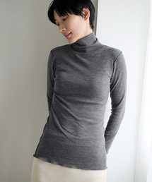 EMILY WEEK | Super120's ウールタートルプルオーバー(Tシャツ/カットソー)