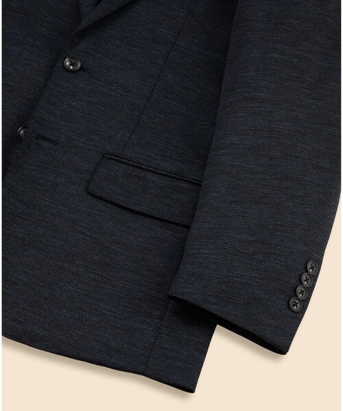 BROOKS BROTHERS(ブルックスブラザーズ)の「ウール/ポリエステル モクロディ ニット バーズアイ シングル2釦ジャケット Classic(テーラードジャケット・メンズ・ネイビー/グレー・LARGE/MEDIUM/SMALL)」の11枚目の写真