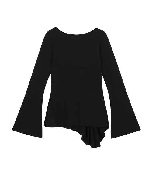 LUVISTRUE(ラヴイズトゥルー)の「RL LAYERED LACE TEE(BLACK)(Tシャツ/カットソー・レディース・その他・FREE)」の3枚目の写真
