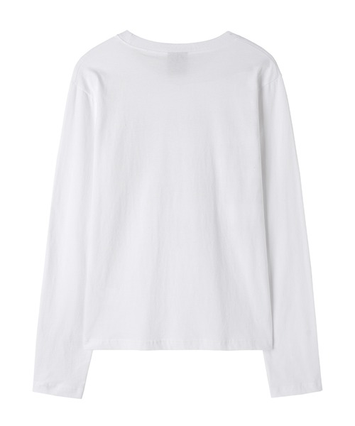 Openyard(オープンヤード)の「『Openyard/オープンヤード』PRAY HARD LONG SLEEVE TEE/プレイハード長袖Tシャツ(Tシャツ/カットソー・レディース・ホワイト/ブラック・L/M/S)」の17枚目の写真