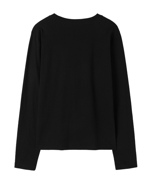 Openyard(オープンヤード)の「『Openyard/オープンヤード』PRAY HARD LONG SLEEVE TEE/プレイハード長袖Tシャツ(Tシャツ/カットソー・レディース・ホワイト/ブラック・L/M/S)」の12枚目の写真