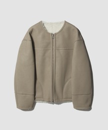 ESTNATION（エストネーション）の「ESTNATION / ムートンボア リバーシブルブルゾン（ブルゾン）」