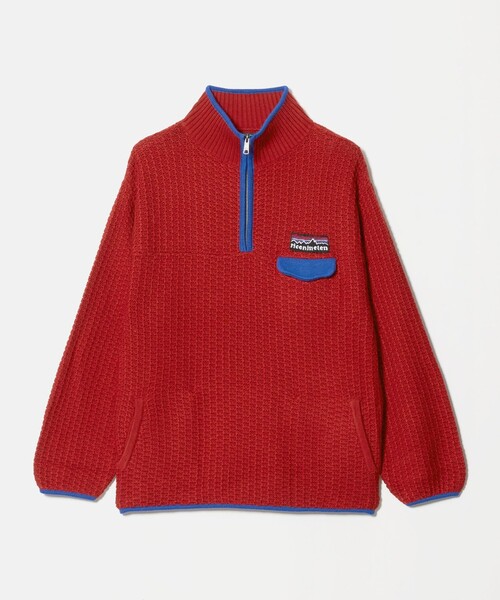 RICE NINE TEN(ライスナインテン)の「<RICE NINE TEN>マウンテン ニッティング プルオーバー(ニット/セーター・メンズ・ロイヤルブルー/レッド・L/M)」の1枚目の写真