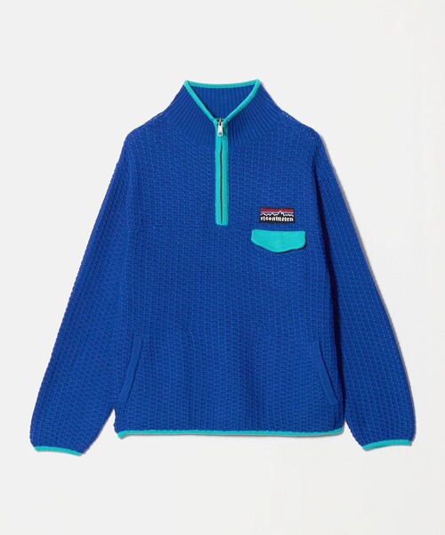 RICE NINE TEN(ライスナインテン)の「<RICE NINE TEN>マウンテン ニッティング プルオーバー(ニット/セーター・メンズ・ロイヤルブルー/レッド・L/M)」の2枚目の写真