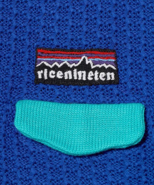 RICE NINE TEN(ライスナインテン)の「<RICE NINE TEN>マウンテン ニッティング プルオーバー(ニット/セーター・メンズ・ロイヤルブルー/レッド・L/M)」の7枚目の写真