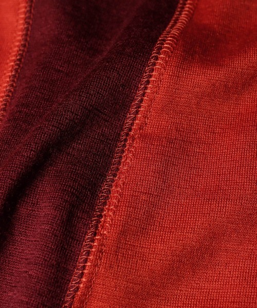 Paul Smith(ポールスミス)の「ウィメンズウィメンズ ウール ハイネック 長袖トップス / 265324 J297(Tシャツ/カットソー・レディース・ブラック/レッド・MEDIUM)」の5枚目の写真